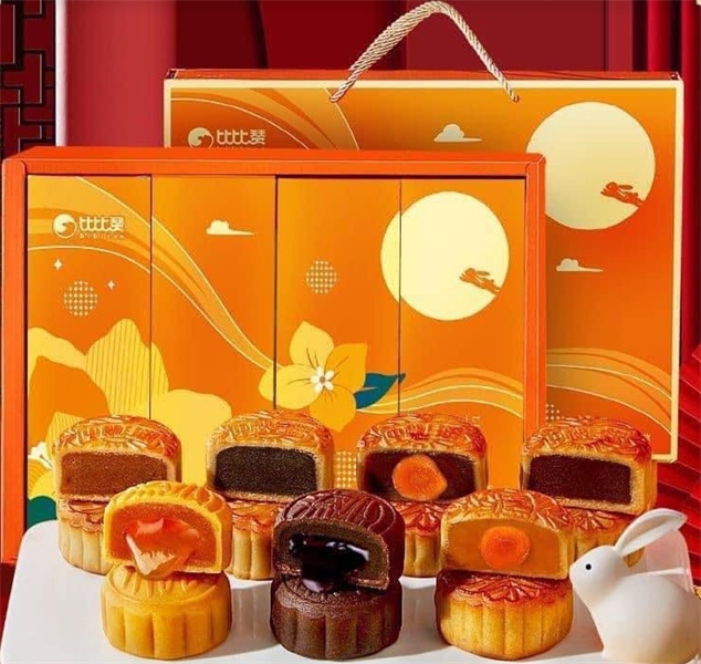 Bánh Trung Thu liyu 12 cái 3 VỊ